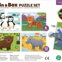 Mudpuppy 4-in-1 Puzzel Dieren Van De Wereld - 4+6+9+12 Stukjes -Puzzels Verkoopwinkel 550x400 9