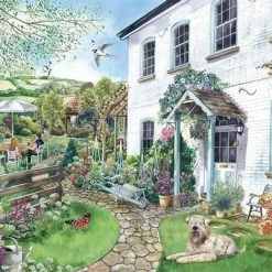 Falcon Puzzel Cottage With A View - Legpuzzel - 1000 Stukjes -Puzzels Verkoopwinkel 550x401 11