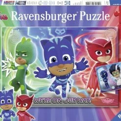 Ravensburger Puzzel PJ Masks - 2x12 Stukjes - Kinderpuzzel