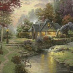 Schmidt Puzzel Stillwater Cottage - 1000 Stukjes - 12+ -Puzzels Verkoopwinkel 550x402 10