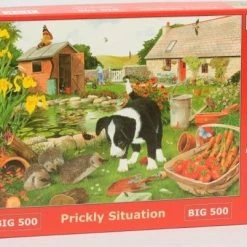 House Of Puzzles Legpuzzel - XL 500 Grote Stukken - Prickly Situation - House Of Puzzels