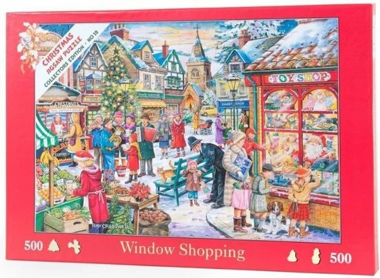 House Of Puzzles No.10 - Window Shopping Puzzel 500 Stukjes 4 House Of Puzzles No.10 - Window Shopping Puzzel 500 Stukjes - Afbeelding 2
