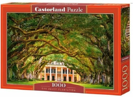 Castorland Oak Alley Plantation - 1000 Stukjes 5 Castorland Oak Alley Plantation - 1000 Stukjes - Afbeelding 3