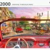 Rebo Productions Rebo Legpuzzel 2000 Stukjes - Driving Through Paris -Puzzels Verkoopwinkel 550x402 9