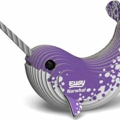 Eugy 3d-puzzel Narwal 11 X 7 Cm Karton Paar 24-delig 11 Eugy 3d-puzzel Narwal 11 X 7 Cm Karton Paar 24-delig -Puzzels Verkoopwinkel 550x403 16