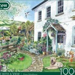Falcon Puzzel Cottage With A View - Legpuzzel - 1000 Stukjes -Puzzels Verkoopwinkel 550x403 20