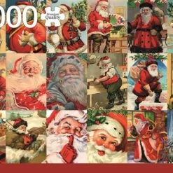 Jumbo Premium Collection Puzzel Vintage Kerstmannen - Legpuzzel - 2000 Stukjes -Puzzels Verkoopwinkel 550x405 3