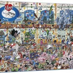Gibsons I Love Pets Puzzel (1000 Stukjes) 5 Gibsons I Love Pets Puzzel (1000 Stukjes) -Puzzels Verkoopwinkel 550x406 12