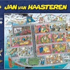 Jumbo Jan Van Haasteren - Puzzelset - Cruise Ship 1000 Stukjes & Kamperen In Het Bos 1000 -Puzzels Verkoopwinkel 550x406 2