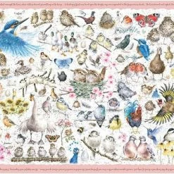 Wrendale Designs - Puzzel - Garden Birds 9 Wrendale Designs - Puzzel - Garden Birds -Puzzels Verkoopwinkel 550x407 5
