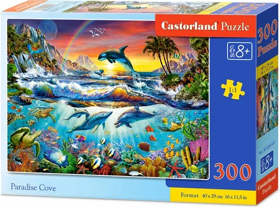 Castorland Legpuzzel Paradise Cove 300 Stukjes 4 Castorland Legpuzzel Paradise Cove 300 Stukjes - Afbeelding 2