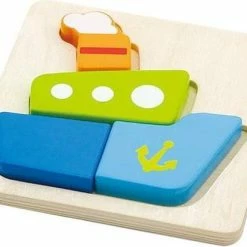 Vigatoys Viga Toys - Vormenpuzzel - Schip 11 Vigatoys Viga Toys - Vormenpuzzel - Schip -Puzzels Verkoopwinkel 550x410