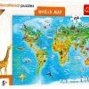Trefl World Map Puzzel - 104 Stukjes -Puzzels Verkoopwinkel 550x411 5