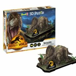Revell 00242 Jurassic World Dominion - Triceratops 3D Puzzel