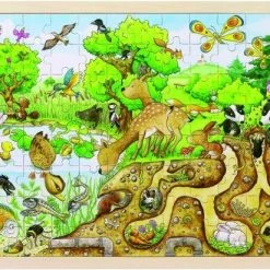 Goki Puzzel: Op Ontdekking In De Natuur 96-Delig