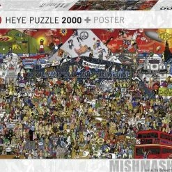 Heye British Music History Legpuzzel 2000 Stuk(s) Strips -Puzzels Verkoopwinkel 550x413 9