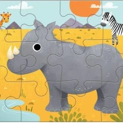 Mudpuppy 4-in-1 Puzzel Dieren Van De Wereld - 4+6+9+12 Stukjes -Puzzels Verkoopwinkel 550x415 5