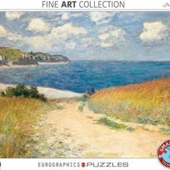 Eurographics Path Through The Wheat Fields - Claude Monet (1000)