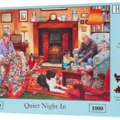 House Of Puzzles Quiet Night In Puzzel 1000 Stukjes -Puzzels Verkoopwinkel 550x416