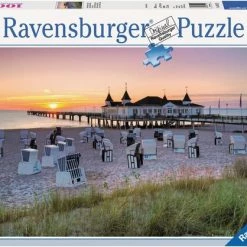 Ravensburger Puzzel Oostzee Ahlbeck, Usedom - Legpuzzel - 1000 Stukjes