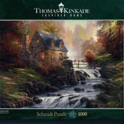 Schmidt Puzzel - Kinkade Near The Old Mill -Puzzels Verkoopwinkel 550x420 12