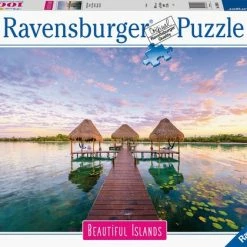 Ravensburger Puzzel Tropisch Uitzicht - Legpuzzel - 1000 Stukjes