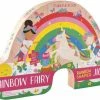 Floss & Rock Rainbow Fairy - Puzzel - 80 Stukjes - 60 X 40 Cm - Multi