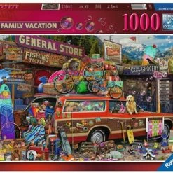 Ravensburger Puzzel - Familievakantie - 1000st. 11 Ravensburger Puzzel - Familievakantie - 1000st. -Puzzels Verkoopwinkel 550x421 13