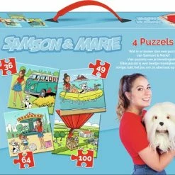 Samson & Marie Puzzel - 4 In 1 Puzzel - 36/49/64/100 Stukjes -Puzzels Verkoopwinkel 550x429 9