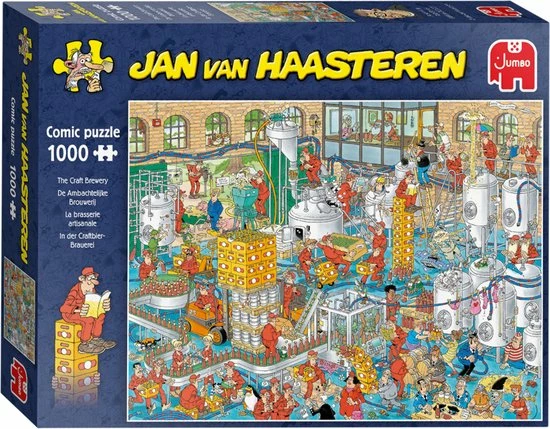 Jan Van Haasteren De Ambachtelijke Brouwerij Puzzel - 1000 Stukjes 3 Jan Van Haasteren De Ambachtelijke Brouwerij Puzzel - 1000 Stukjes