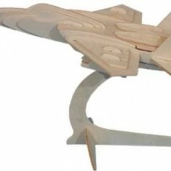 De Bouwplaats 3D Puzzel Bouwpakket Straaljager Boeing F-15- Hout