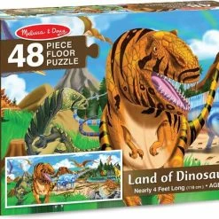 Melissa & Doug - Land Of Dinosaurs - Vloerpuzzel