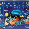 Clementoni Glow In The Dark Puzzel 1000 Stukjes Onderwaterwereld Vissen
