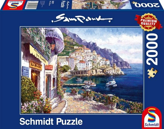 Schmidt Sam Park Afternoon In Amalfi - Puzzel 3 Schmidt Sam Park Afternoon In Amalfi - Puzzel