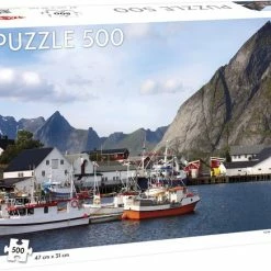 Tactic Puzzel Around The World Northern Stars: View Of The Lofoten - 500 Stukjes