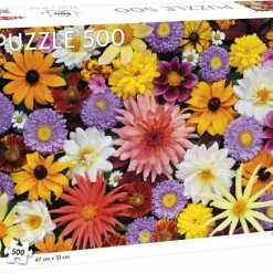 Tactic Legpuzzel Garden Flowers 31 X 37 Cm Karton 500 Stukjes