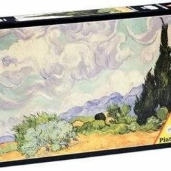 Piatnik Kunst Puzzel Vincent Van Gogh - Korenveld Met Cipressen (1000)