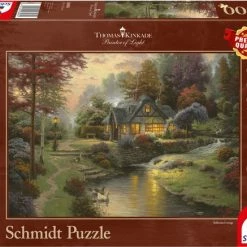 Schmidt Puzzel Stillwater Cottage - 1000 Stukjes - 12+ -Puzzels Verkoopwinkel 550x437 4