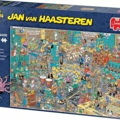 Jan Van Haasteren De Muziekwinkel Puzzel - 5000 Stukjes 18 Jan Van Haasteren De Muziekwinkel Puzzel - 5000 Stukjes -Puzzels Verkoopwinkel 550x438 2