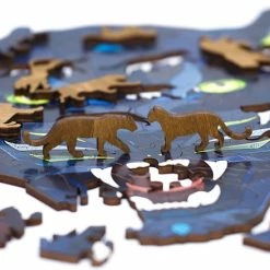 Eco-wood-art Legpuzzel Panter 31 X 28 X 0,5 Cm Hout Bruin 102 St. -Puzzels Verkoopwinkel 550x439 1