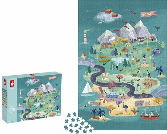 Janod Kidult Puzzel - De Ontsnapping 4 Janod Kidult Puzzel - De Ontsnapping - Afbeelding 2