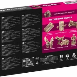 Mr. Playwood Modelbouwpakket Globe 25,5 X 18 Cm Hout 231-delig -Puzzels Verkoopwinkel 550x443 1