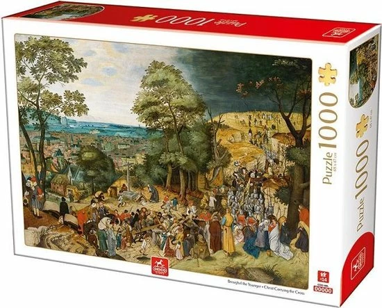 D-Toys Pieter Breughel Jr - Jezus Die Het Kruis Draagt (1000 Stukjes, Kunst Puzzel) 3 D-Toys Pieter Breughel Jr - Jezus Die Het Kruis Draagt (1000 Stukjes, Kunst Puzzel)