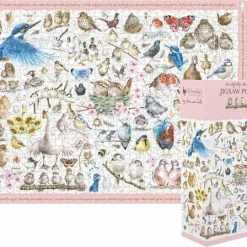 Wrendale Designs - Puzzel - Garden Birds