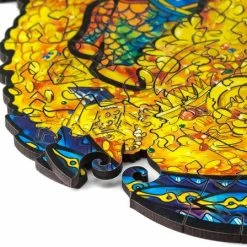 UNIDRAGON Houten Puzzel Dier - Beschermende Draak - 330 Stukjes - King Size 27x44 Cm -Puzzels Verkoopwinkel 550x448