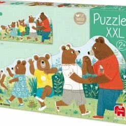 Goula Puzzel XXL Beren Familie - Kinderpuzzel -Puzzels Verkoopwinkel 550x448 4
