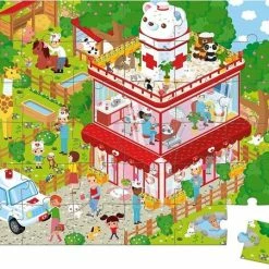 Janod Puzzelkoffer - Dierenkliniek 10 Janod Puzzelkoffer - Dierenkliniek -Puzzels Verkoopwinkel 550x451