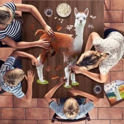 Madd Capp Legpuzzel Lama 56 X 84 Cm Karton Bruin 100-delig -Puzzels Verkoopwinkel 550x453 6