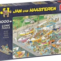 Jumbo Jan Van Haasteren - 3 Stuks - De Sluizen 1000 Stukjes & Eurovisie Songfestival 1000 Stukjes & De Oase 1500 Stukjes -Puzzels Verkoopwinkel 550x457