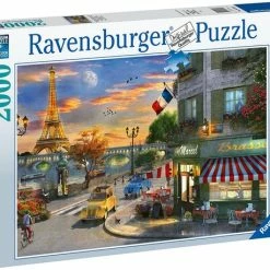 Ravensburger Volwassenen Puzzel 2000 St Romantische Avond Parijs